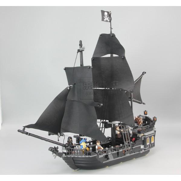 Đồ chơi Lắp Ráp Thuyền Cướp Biển Ngọc Trai Đen - Lion King 16006 CARIBBEAN PIRATE SHIP QUEEN BLACK PEARL