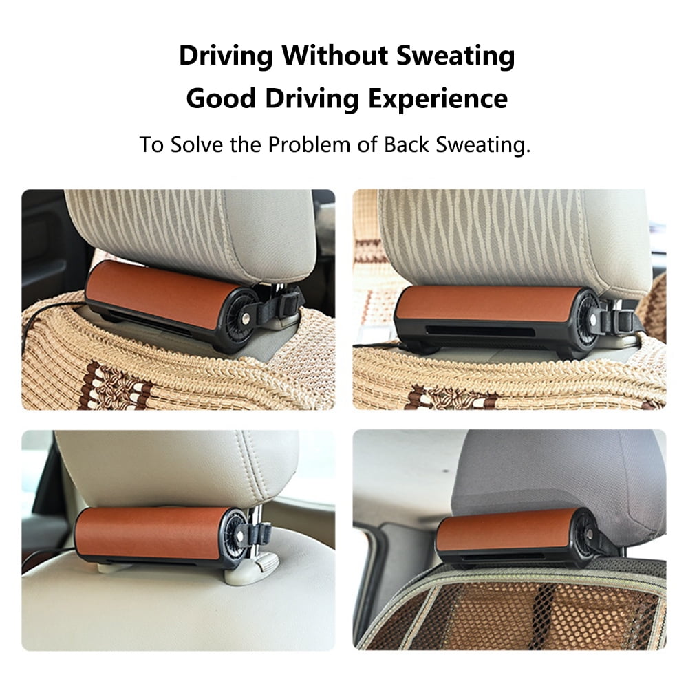 Quạt lưng ghế điều hòa cho tài xế xe tải đường dài Rear Headrest Cooling Fan USB