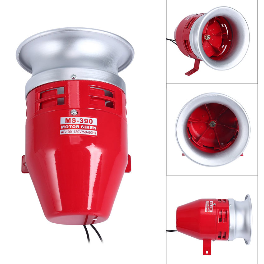 CÒI HỤ XÉ GIÓ BÁO ĐỘNG CHỐNG TRỘM, BÁO ĐỘNG MS-390 SỬ DỤNG CÁC NGUỒN 220V, sản xuất tại Việt Nam.