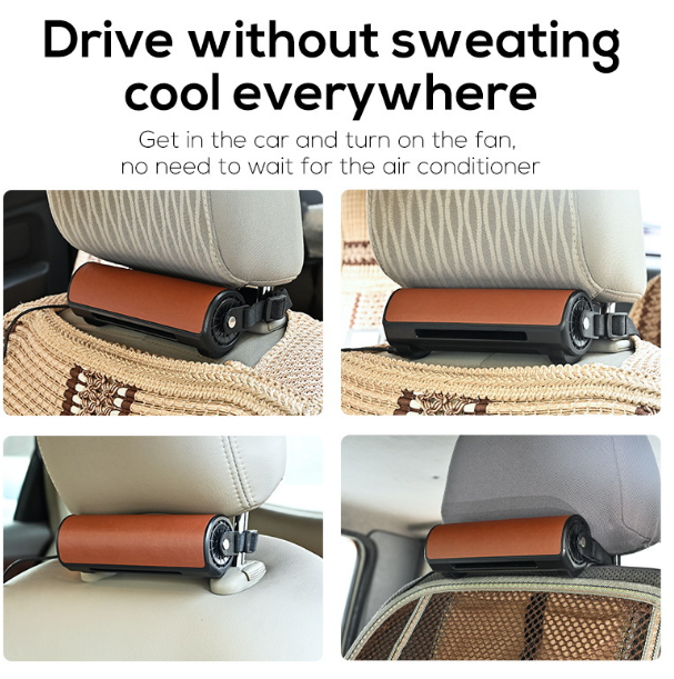 Quạt Lưng Gắn Ghế Ô Tô Cooling Fan cao cấp