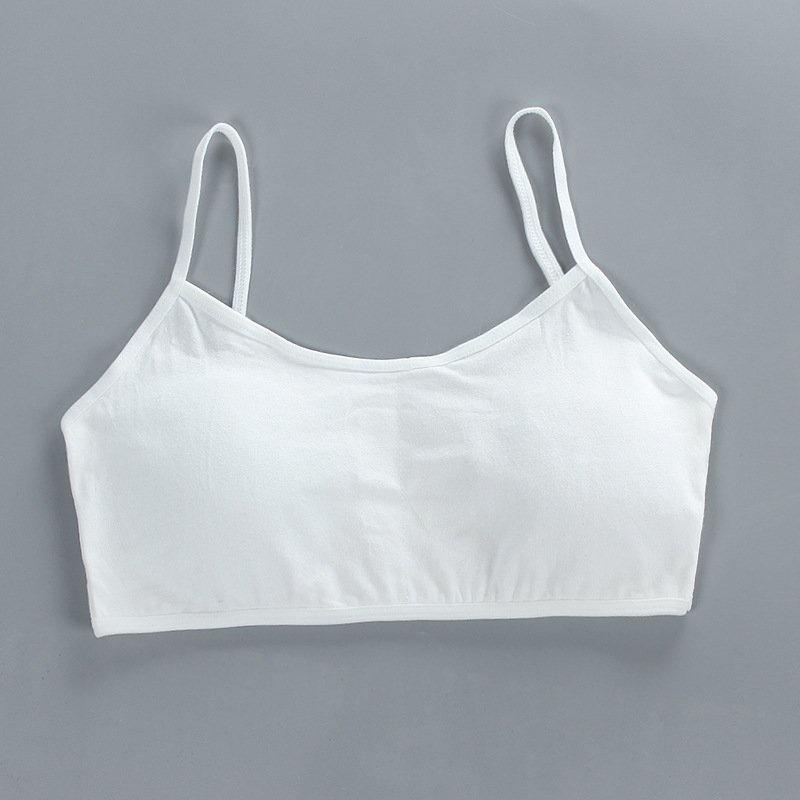 Bộ 5 áo lót teen dậy thì, áo bra học sinh nữ 2 dây kèm mút chất vải cotton thoáng mát màu sắc nhẹ nhàng dễ mặc