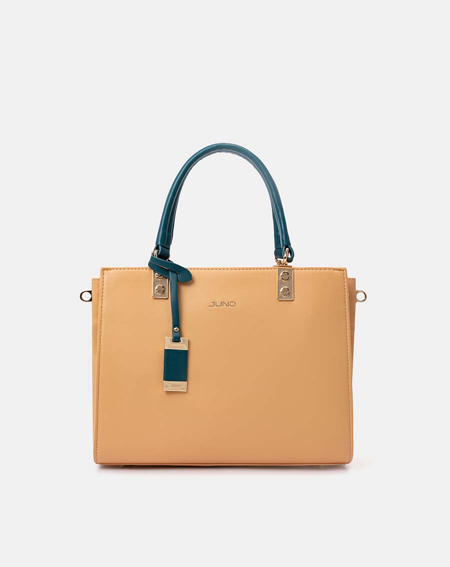 JUNO Túi Xách Lớn Satchel 2 Ngăn TXL065