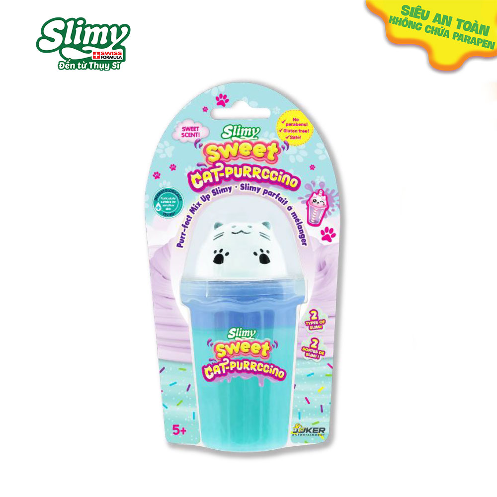 Đồ Chơi SLIMY Slime Cà Phê Kitty Cat-Purrccino Thơm Ngọt Ngào 33506