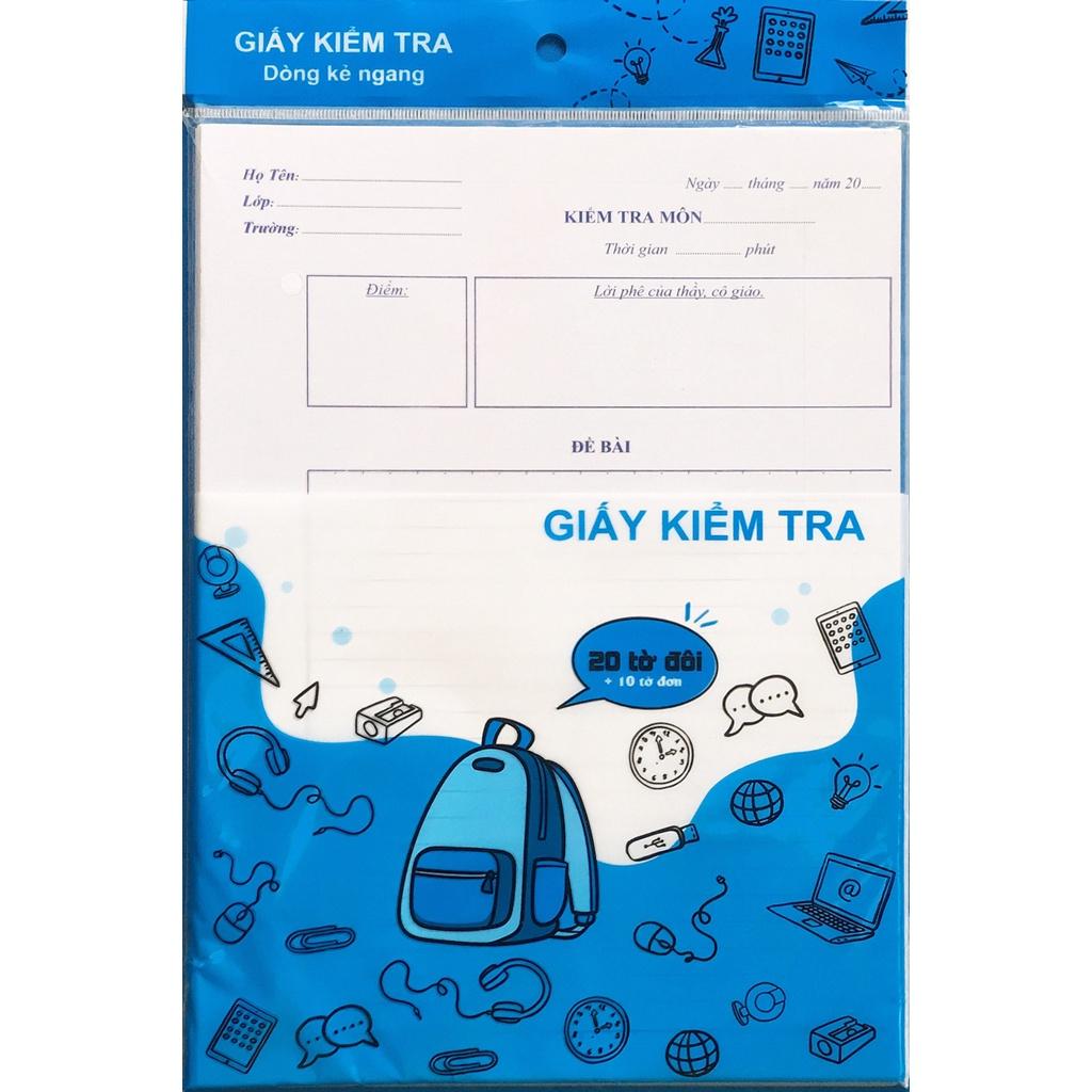 Sách - Mĩ thuật 8 Cánh Diều và 2 tập giấy kiểm tra kẻ ngang vỏ xanh