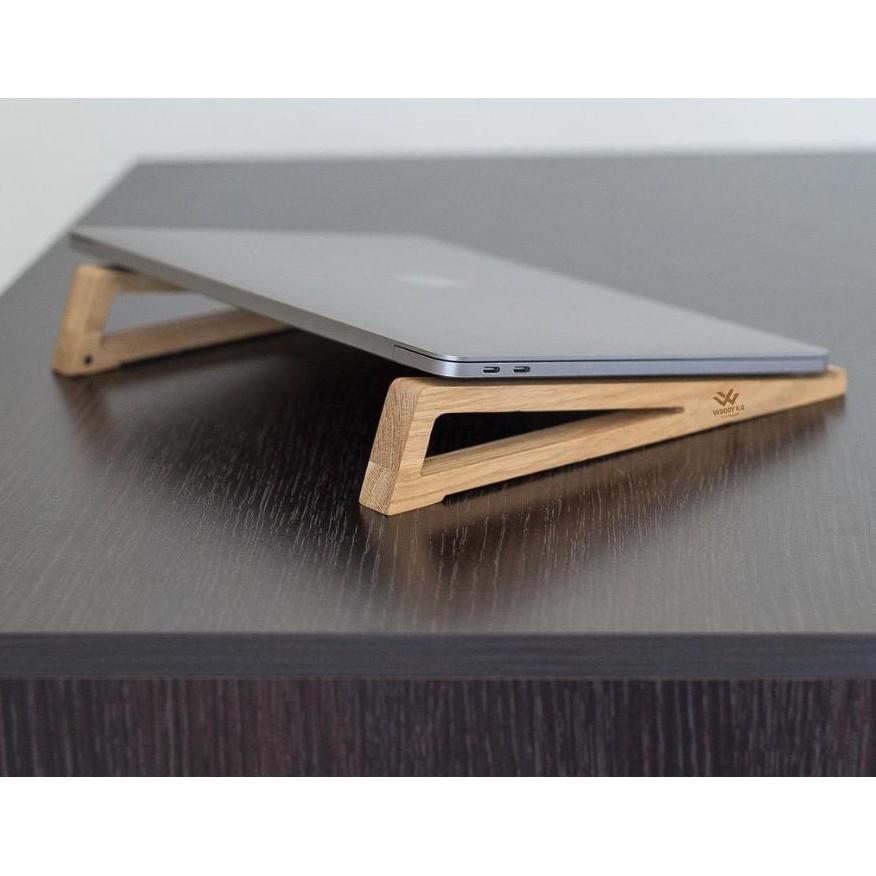 Kệ Gỗ Tản Nhiệt, chân Đế Gỗ Kê Macbook, Laptop Sang Trọng, Tinh Tế.