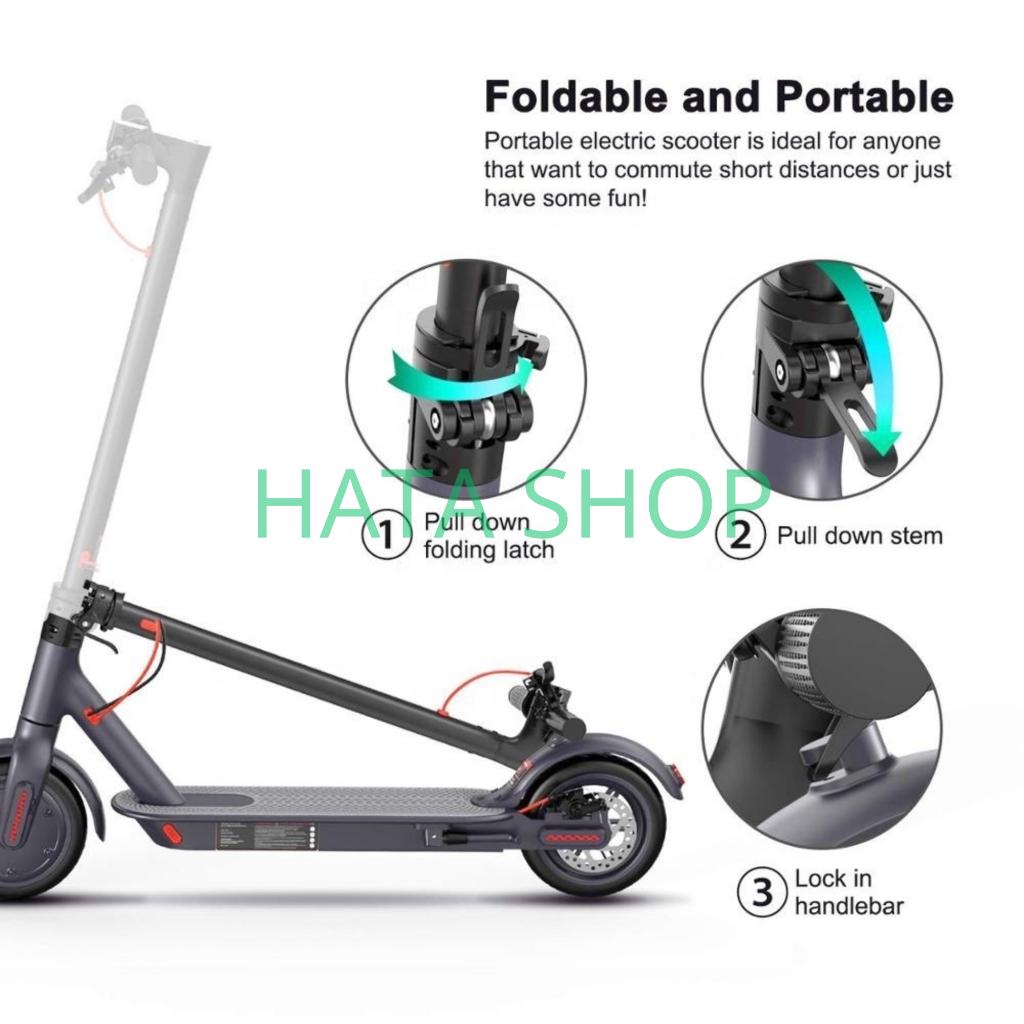 Xe Điện Thông Minh M365 Electric Scooter Gấp Gọn Tốc Độ 30km/h Có Bluetooth Khoảng Cách 30km Pin Sạc 36V7.8A Cao Cấp