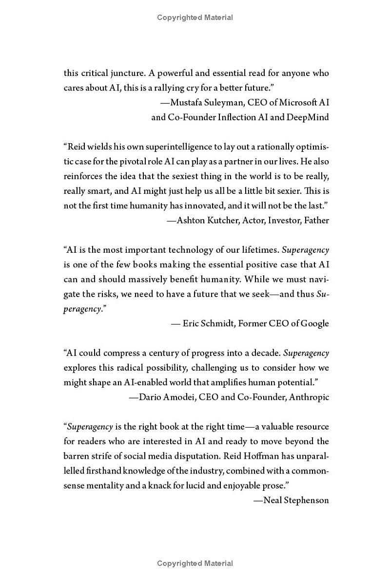 Sách ngoại văn: Superagency - What Could Possibly Go Right With Our AI Future