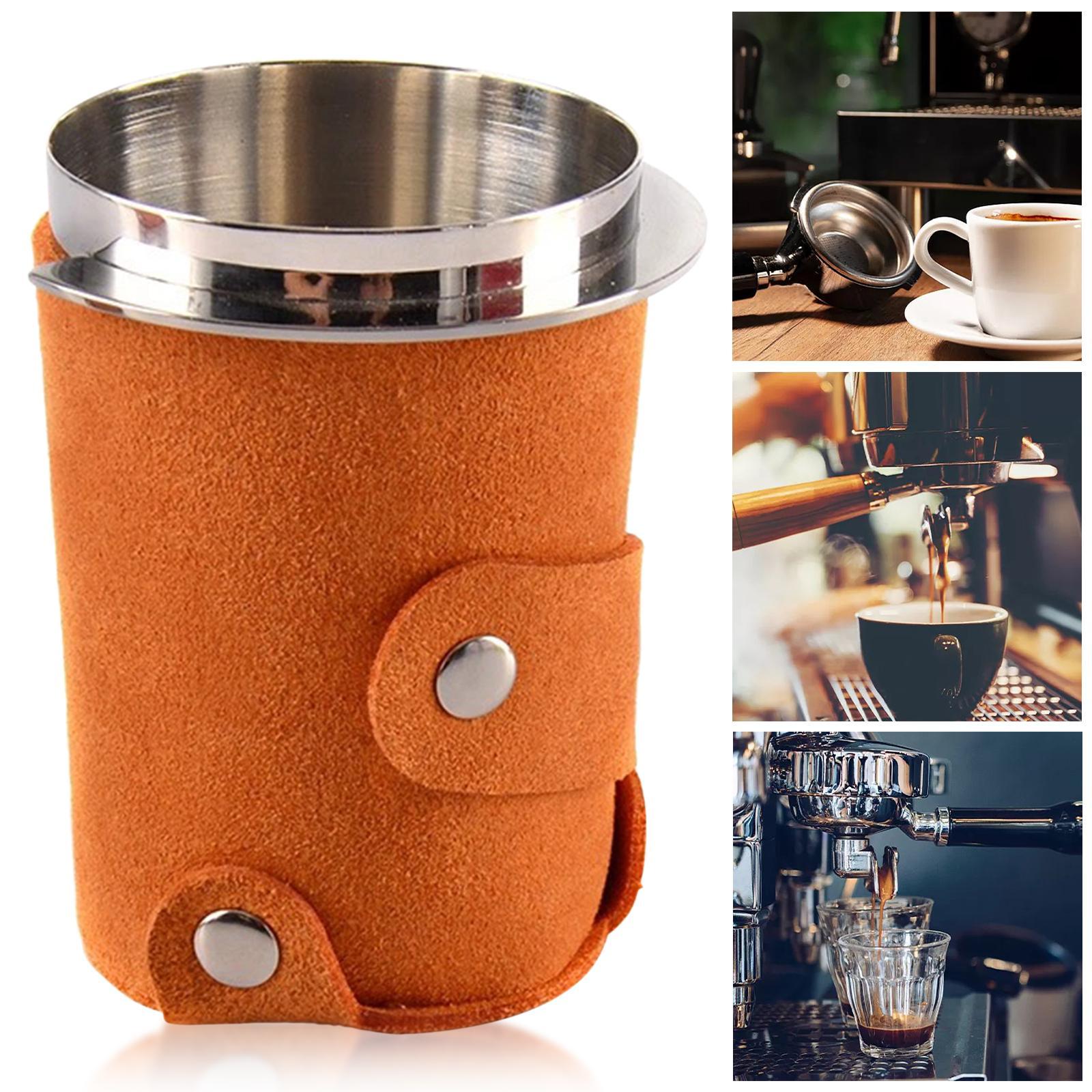 Espresso Coffee Dosing Cup Wear Resistant Coffee Barista Powder Picker Cup for Bar