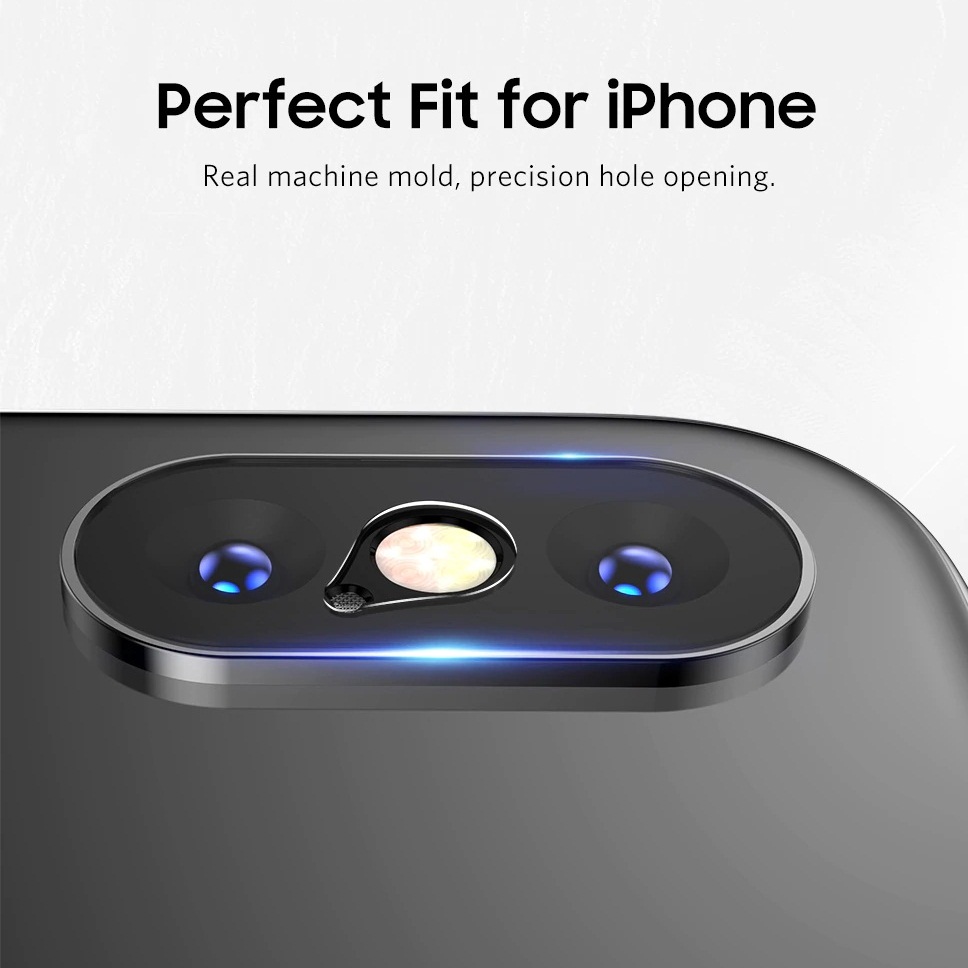 Miếng dán kính cường lực Camera cho iPhone X / iPhone Xs / iPhone Xs Max hiệu Benks mỏng 0.15mm chất lượng ảnh chụp nét như lúc chưa dán - Hàng nhập khẩu