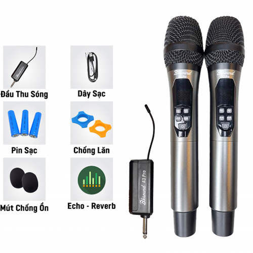 Micro không dây BKSound A3 Pro New