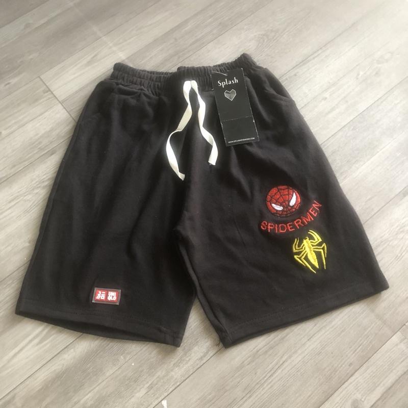 Quần đùi lửng cotton bé trai size nhỡ đại