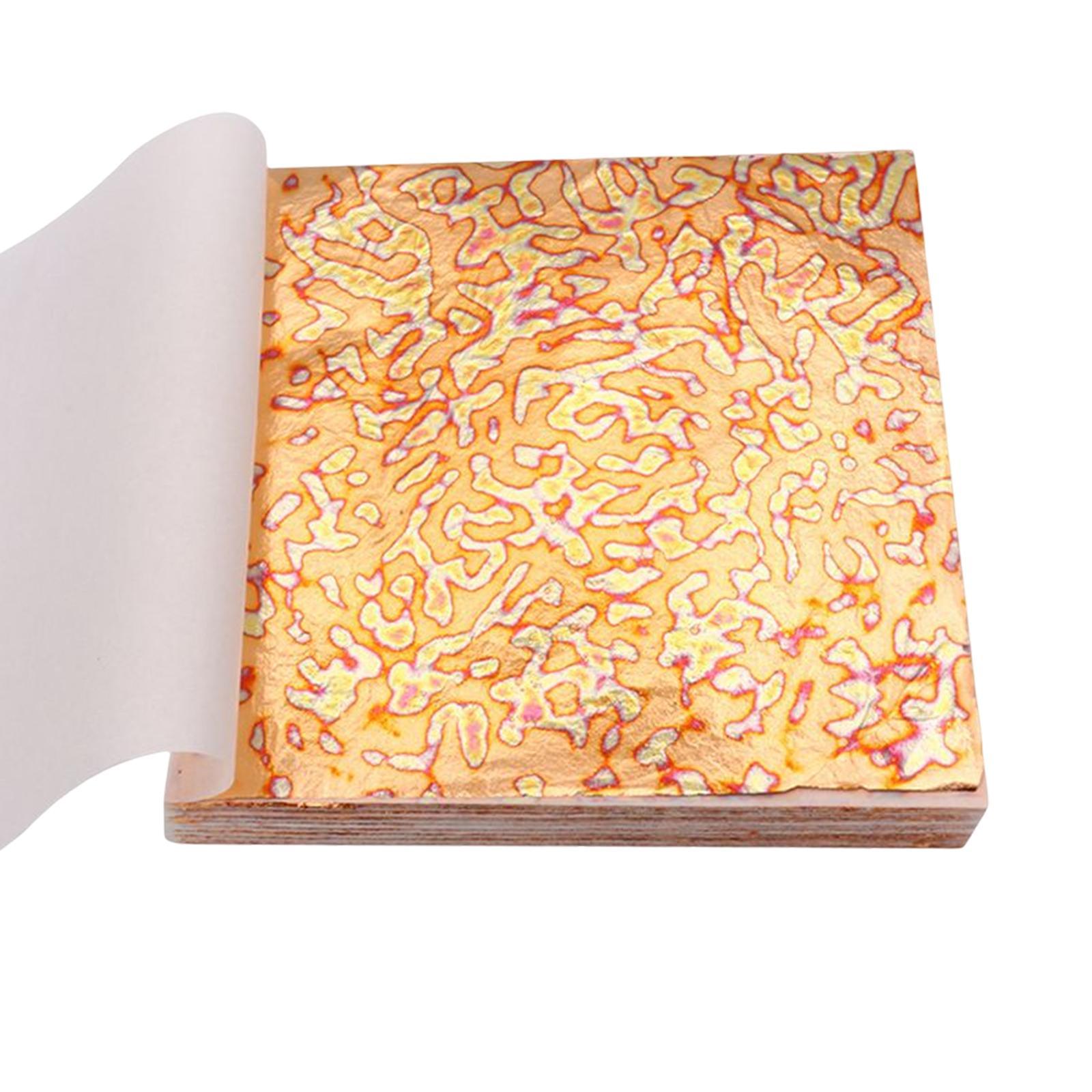 Leaf Foil Sheets Multicolor Frame Style A