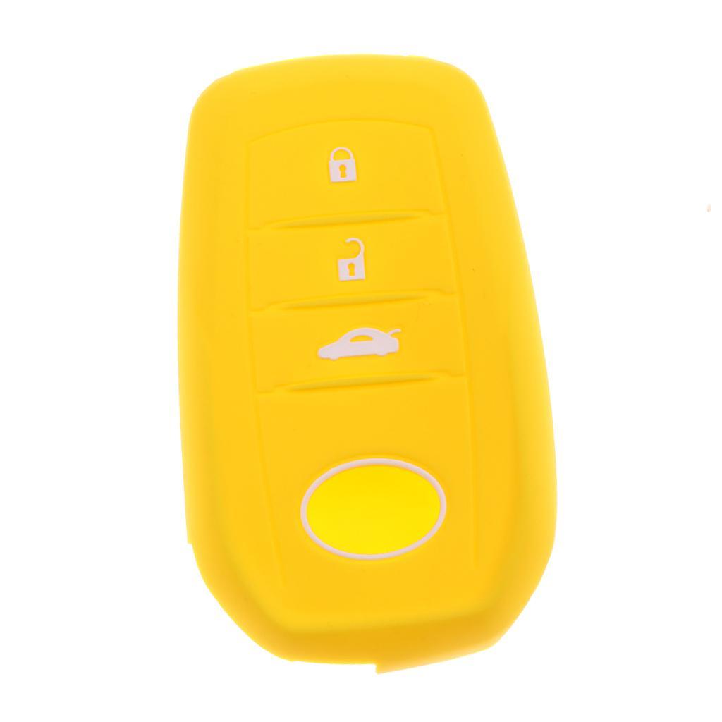 Car Key Silicone 3 Buttons Protective Case Cover For