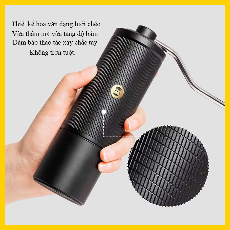 Cối xay cà phê Timemore C5 ESP | Lưỡi xay thế hệ mới – S2C-042-III - Hàng chính hãng Timemore