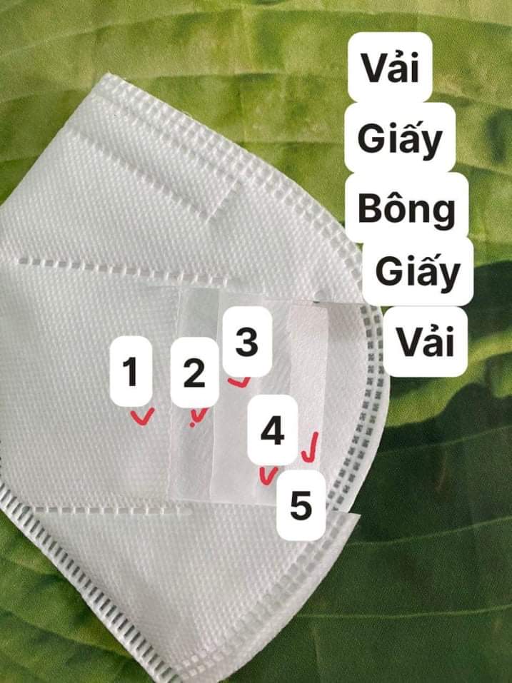 Sét 100 cái khẩu trang N95