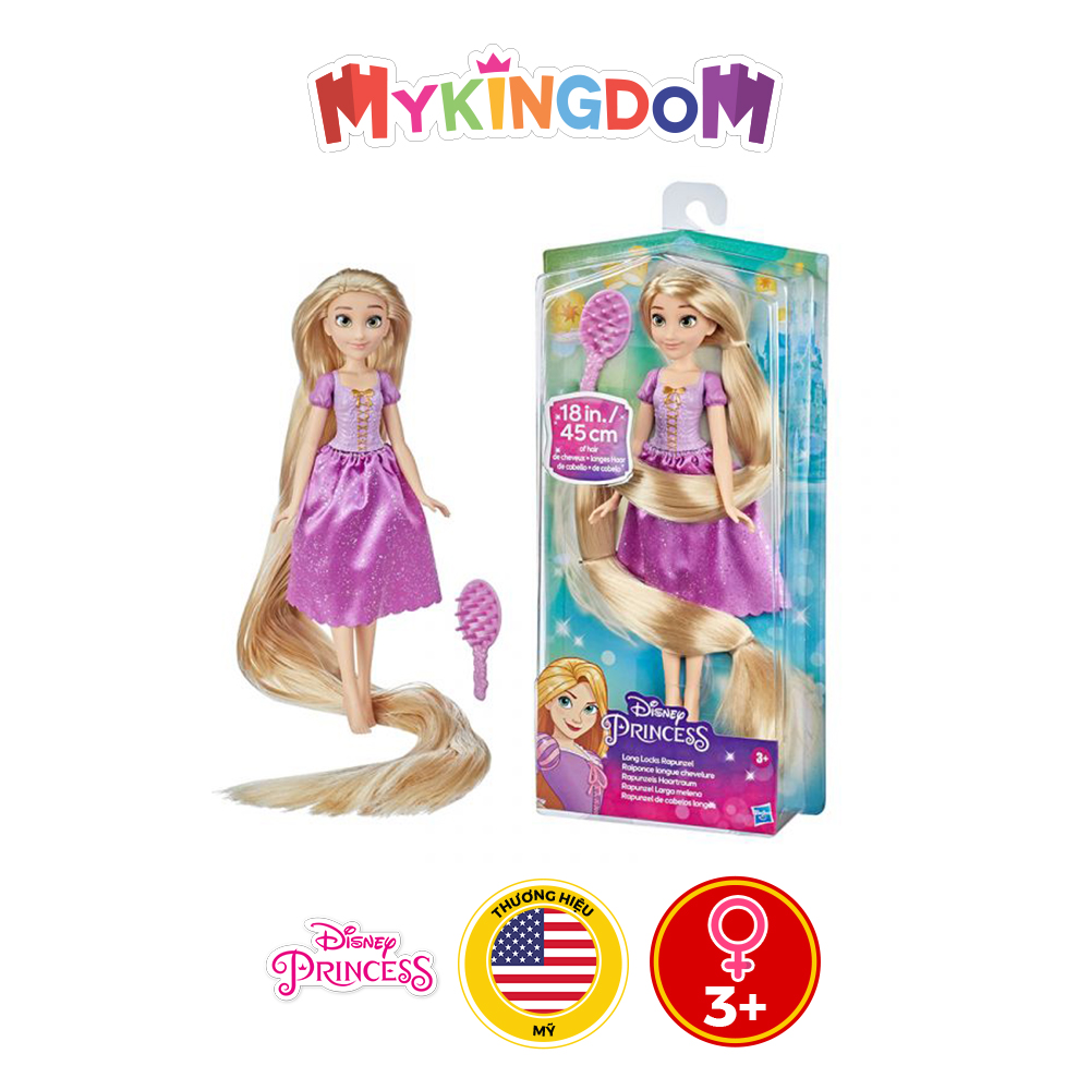 Đồ Chơi HASBRO DISNEY PRINCESS Công chúa Rapunzel Với Mái Tóc Dài 45cm F1057