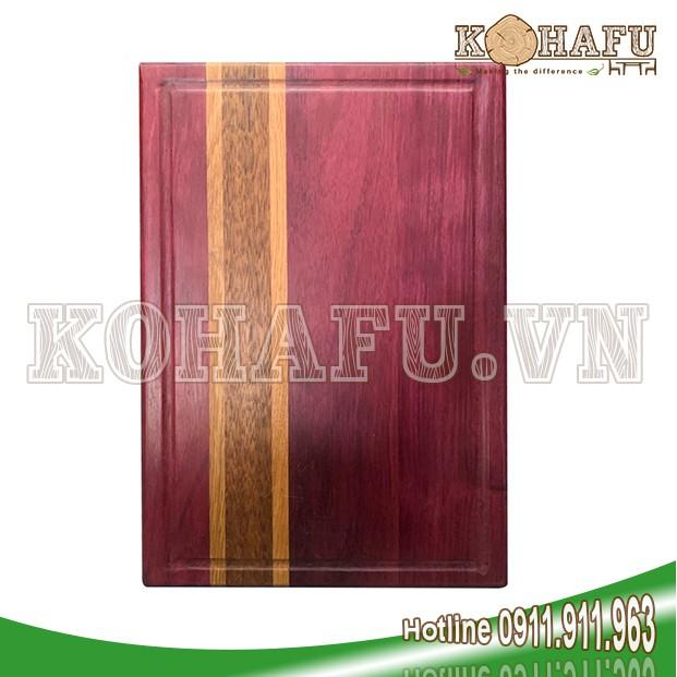 Khay/ Thớt Gỗ Purple Heart Không Độc Hại Cho Sức Khỏe