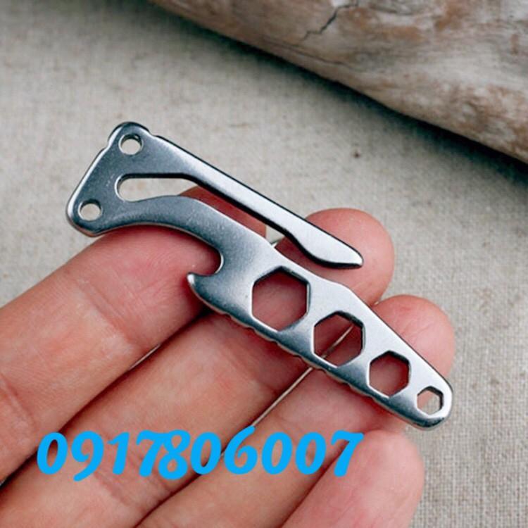 MÓC GẮN CHÌA KHÓA ĐA NĂNG BẰNG THÉP KHÔNG GỈ