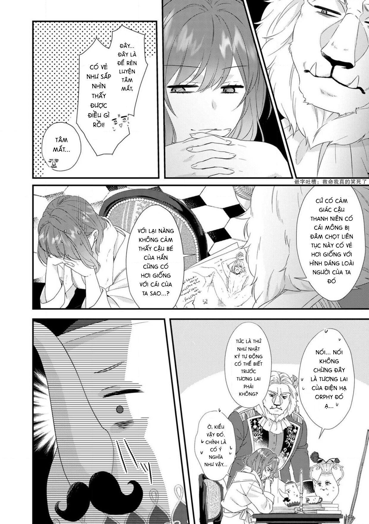 cô gái trinh trắng và quái thú chapter 3.1 11