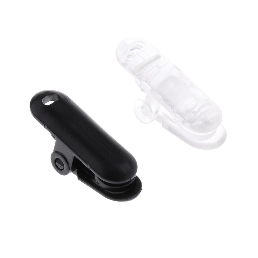 10 Pieces Plastic Tie Down Emergency Awning Set Tarp Clips Tent Clamps Black