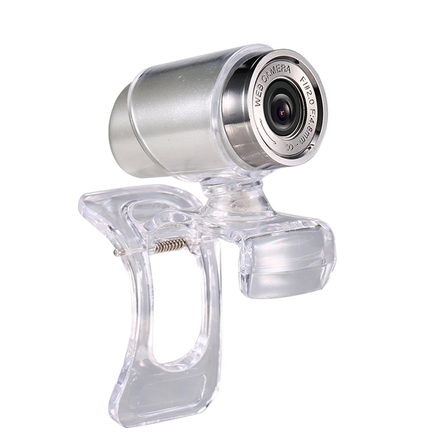 Webcam 480P có thể xoay 360 độ cho máy tính, PC dùng cho hội họp, livestream.