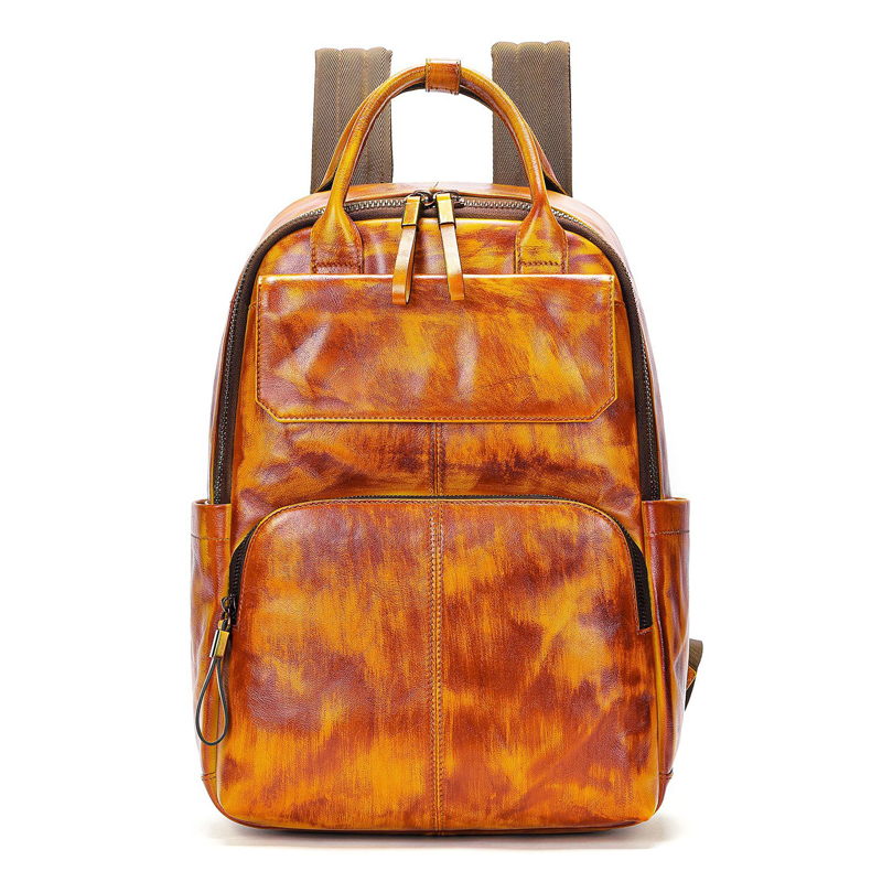 Balo nam DA BÒ THẬT, balo laptop phong cách mới – BEE GEE BLND9067