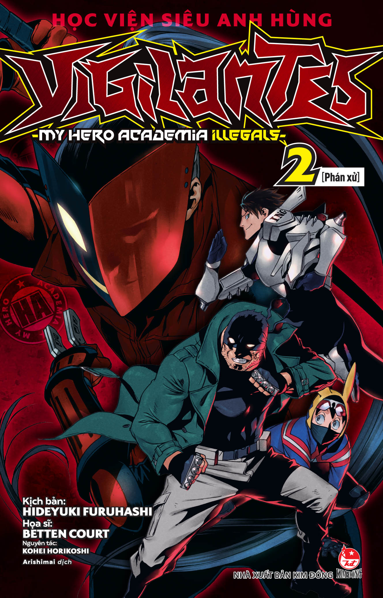 Học viện siêu anh hùng Vigilantes - Tập 2