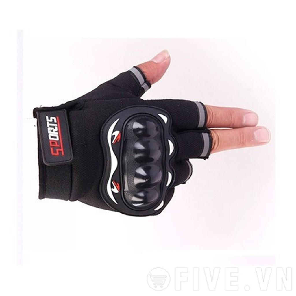 GĂNG TAY THỂ THAO SPORT CÓ GÙ HỞ NGÓN - ONE SIZE