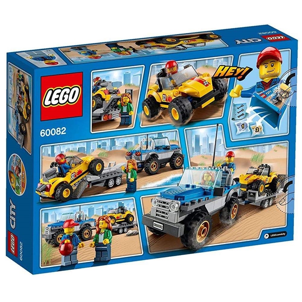 Bộ lắp ráp Xe Kéo Địa Hình - LEGO City 60082 (222 Chi Tiết)