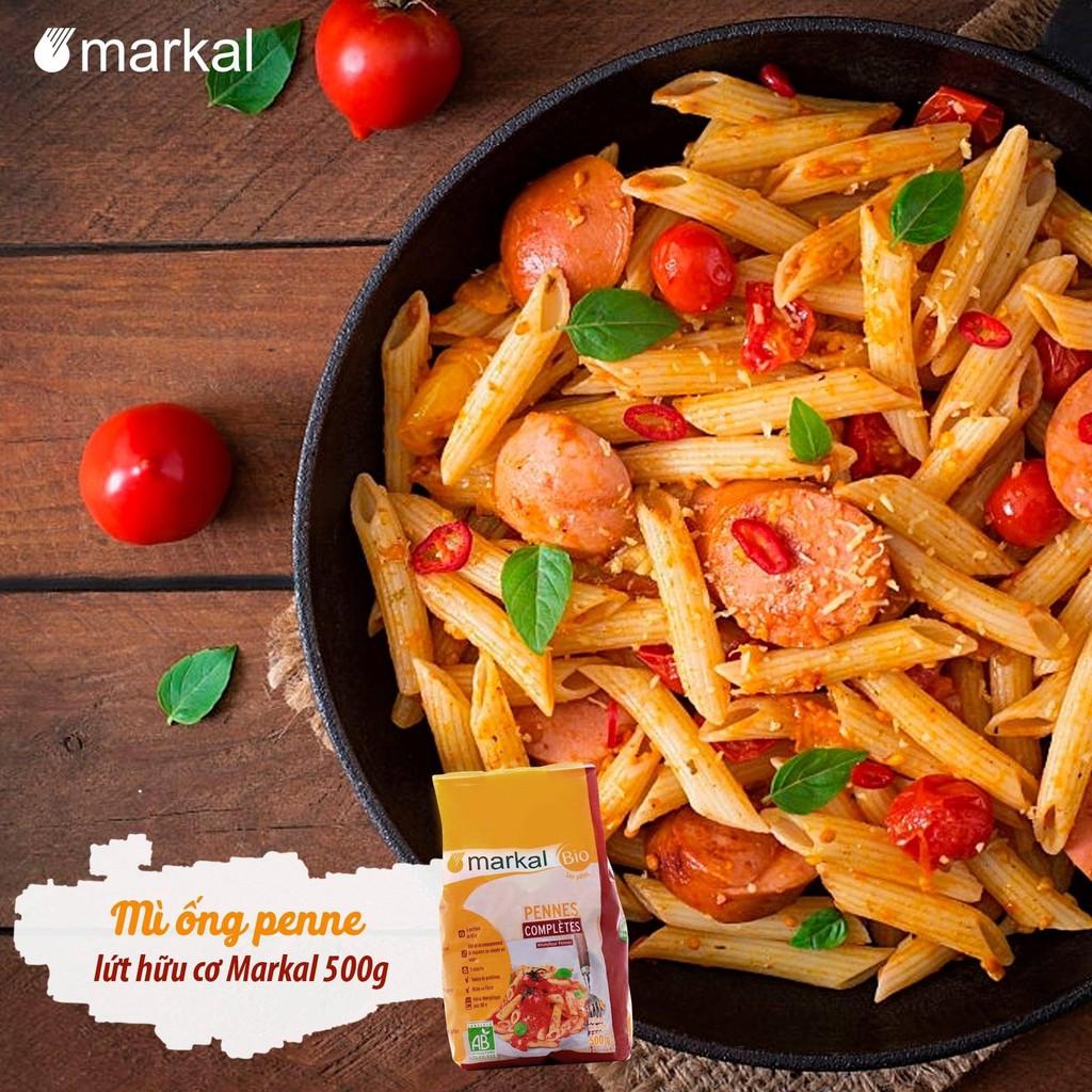 Mì ống penne trắng hữu cơ Markal 500g