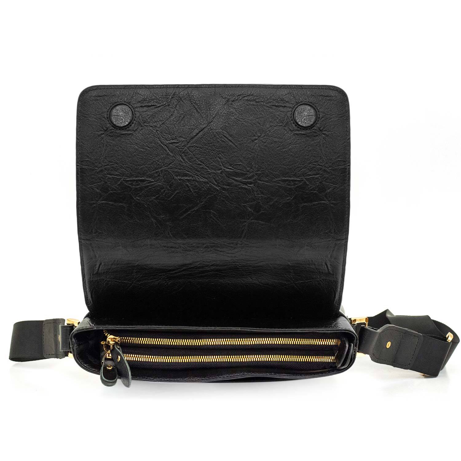 Túi đeo chéo da bò KURO | MSCB-01| Anh Tho Leather