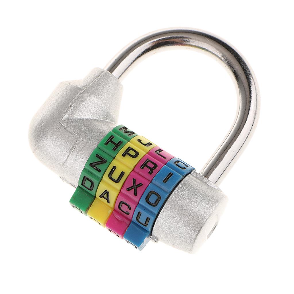 2pcs 4 Letter Combination Locks Password  Padlocks