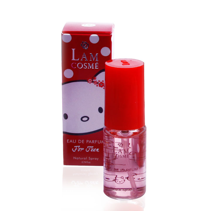 Bộ 3 chai nước hoa nữ Lamcosmé For Teen 1B, Hương trẻ trung nhẹ nhàng nữ tính (22ml / Chai)