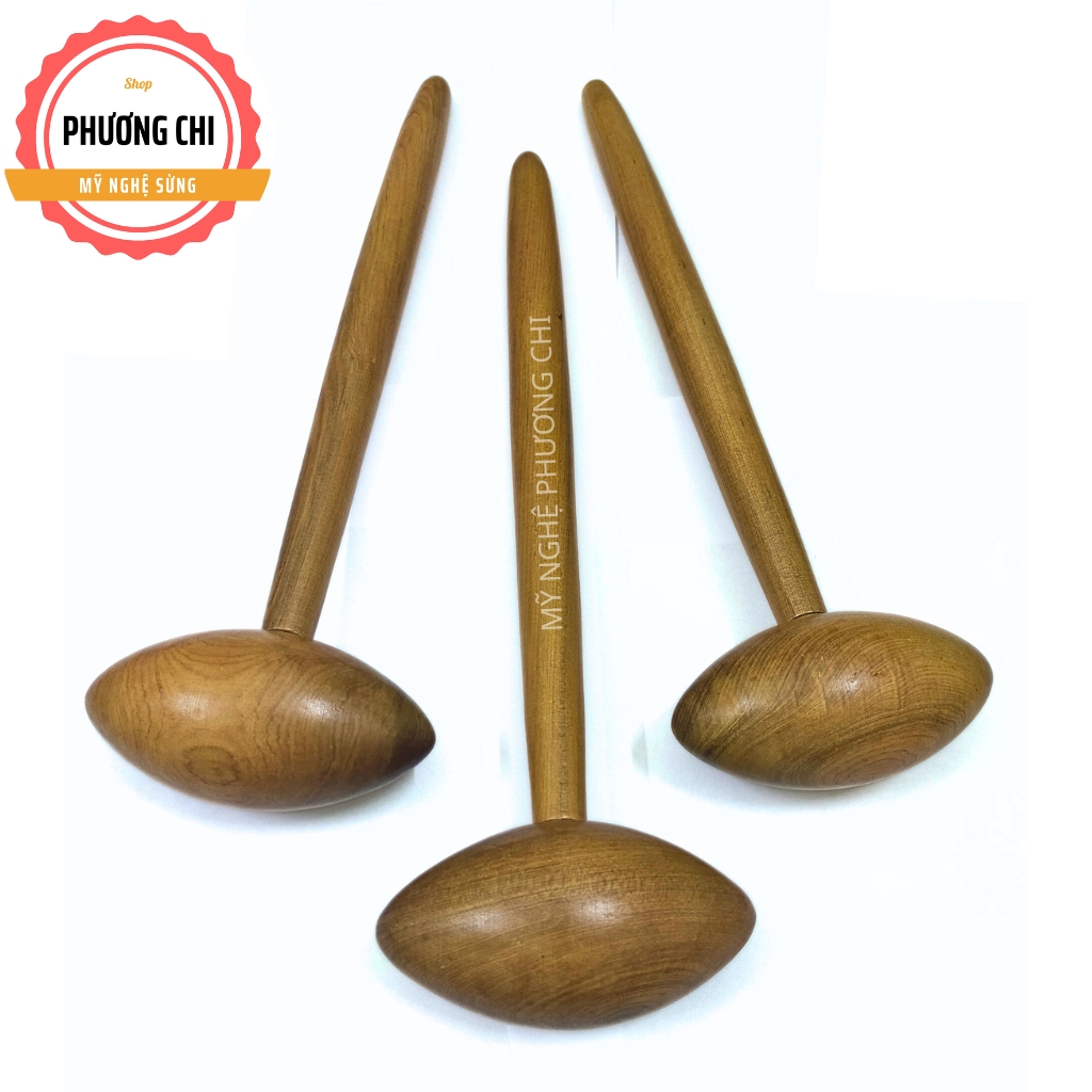 Búa gõ huyệt chân, Búa gỗ massage MB1, Dụng cụ bấm huyệt chân bằng gỗ thơm | Mỹ Nghệ Phương Chi