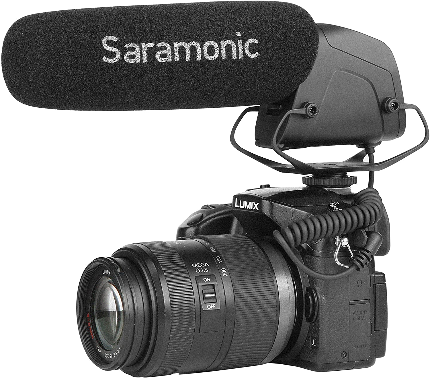 Saramonic SR-VM4, Micro Thu Âm Shotgun Cho Máy Ảnh DSLR - Hàng Chính Hãng