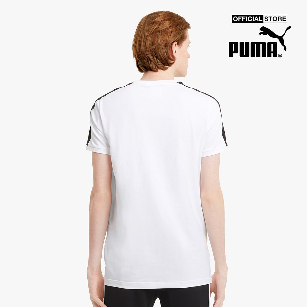 PUMA - Áo thun thể thao nam cổ tròn ngắn tay Iconic T7 Train 599869