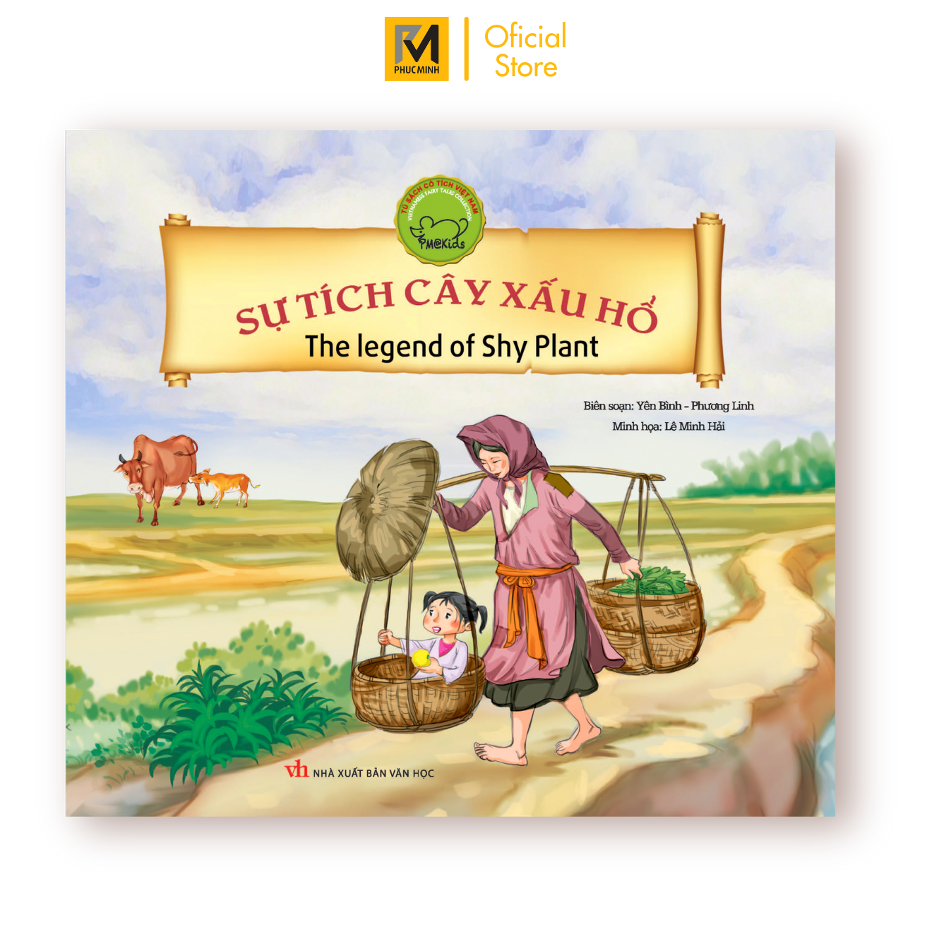 Cổ Tích Việt Nam Song Ngữ Sự Tích Cây Xấu Hổ