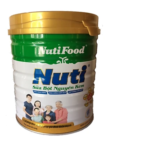 Sữa bột NGUYÊN KEM-Hãng Nutifood-Giành cho cả gia đình-> Tăng ngay khăn lau đa năng mềm mịn