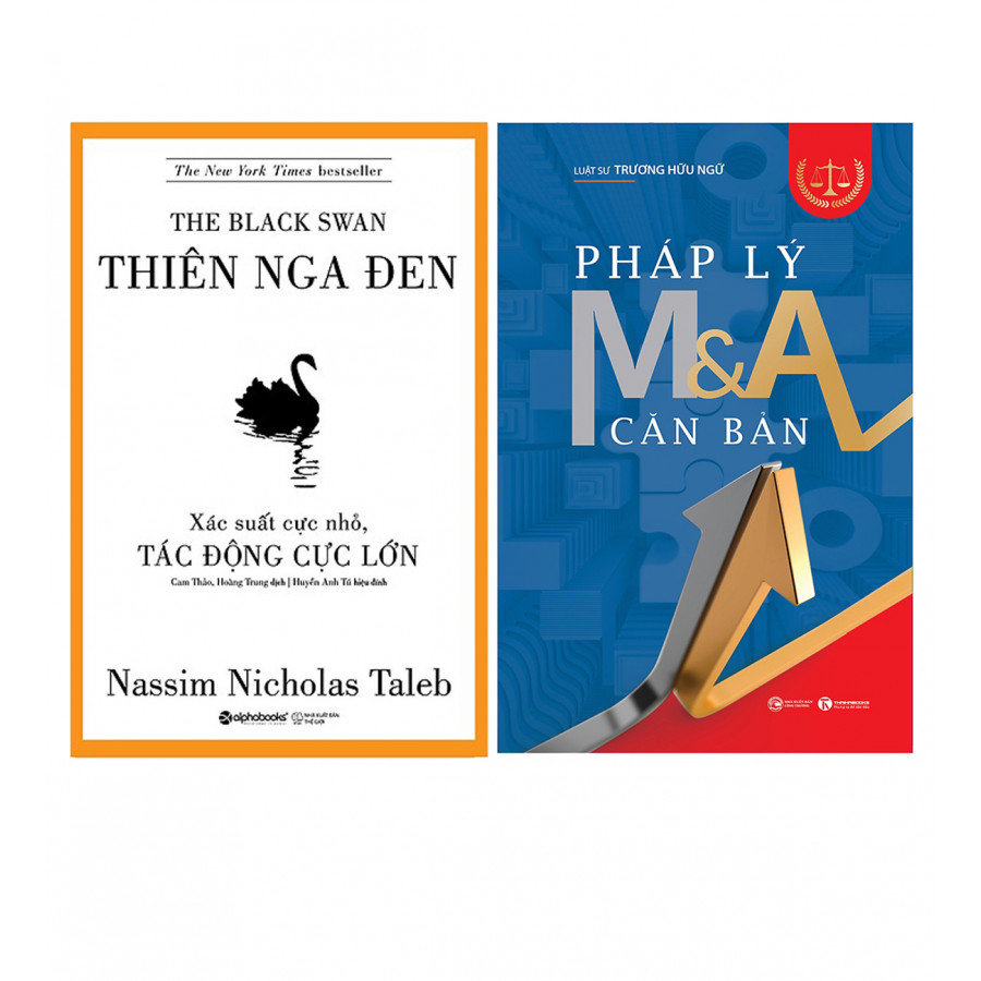 Combo Sách Kĩ Năng Thiên Nga Đen + Pháp Lý M & A