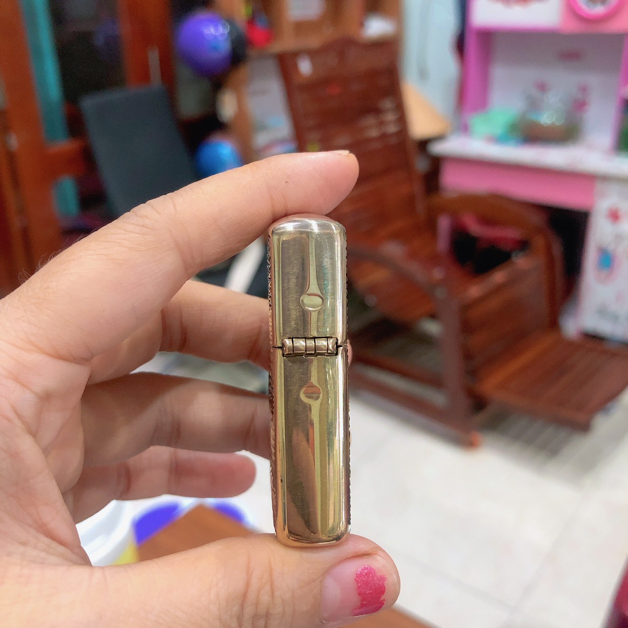 Bật lửa, hộp quẹt Zip po Mỹ Brass Armor Brass Wave làn sóng 2 mặt