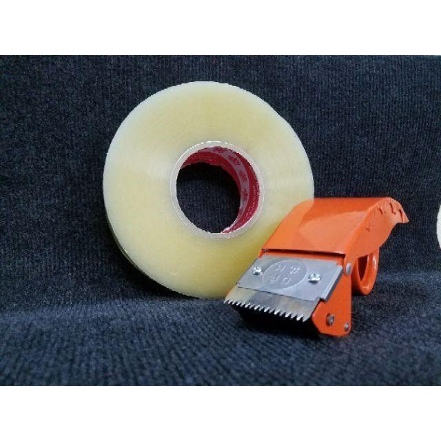 Cắt băng dính cầm tay cuộn rộng 5 cm và băng dính đại 1kg trở xuống