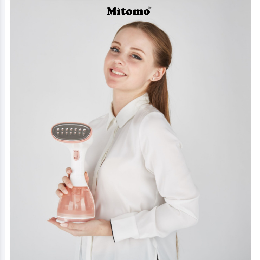 Bàn ủi hơi nước cầm tay Mitomo MW - 801 tích hợp 3 chế độ là hàng cao cấp công suất 1500W - bảo hành 2 năm hàng chính hãng