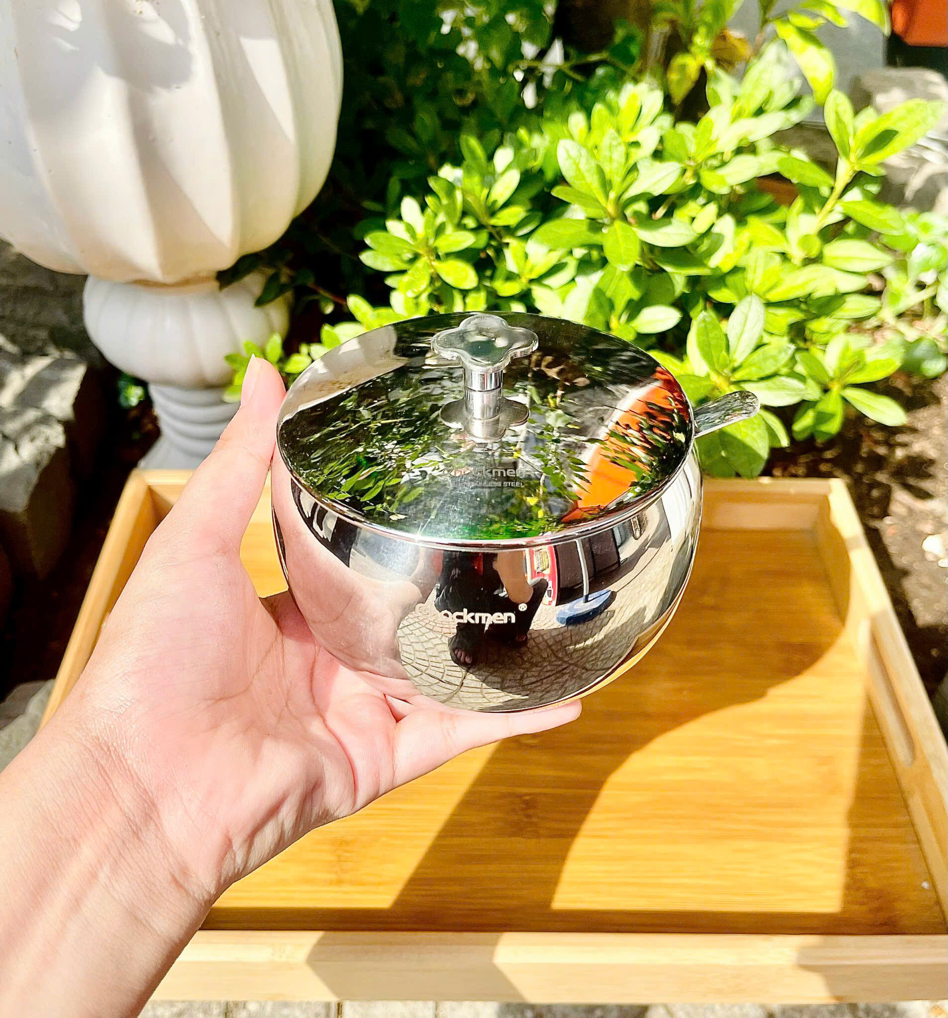 [Hàng chính hãng] Hũ đựng gia vị Chockmen gồm thìa [CKM169]