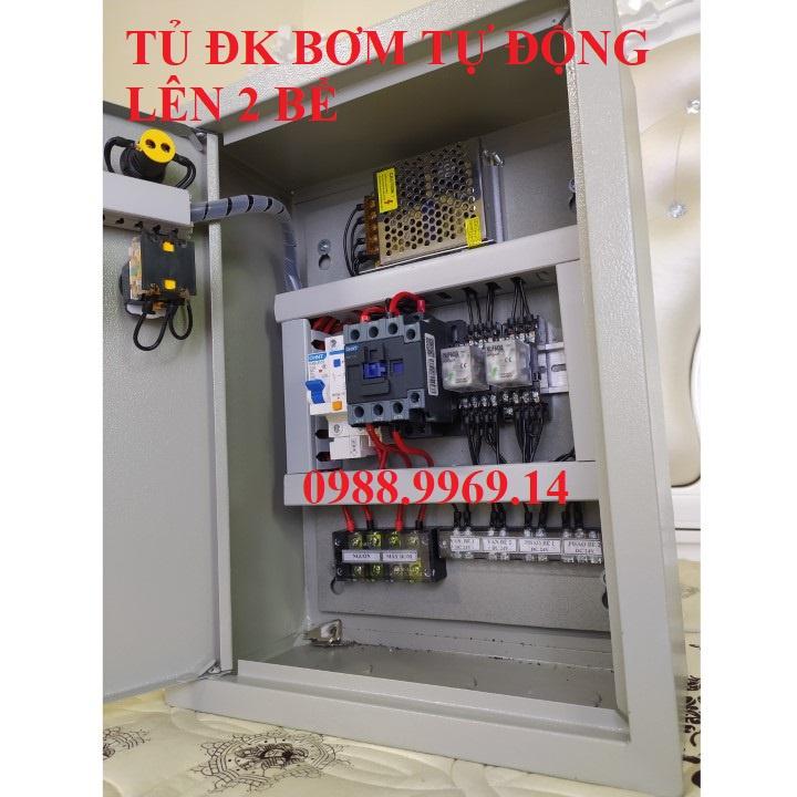 TỦ ĐIỀU KHIỂN BƠM TỰ ĐỘNG LÊN 2 BỂ