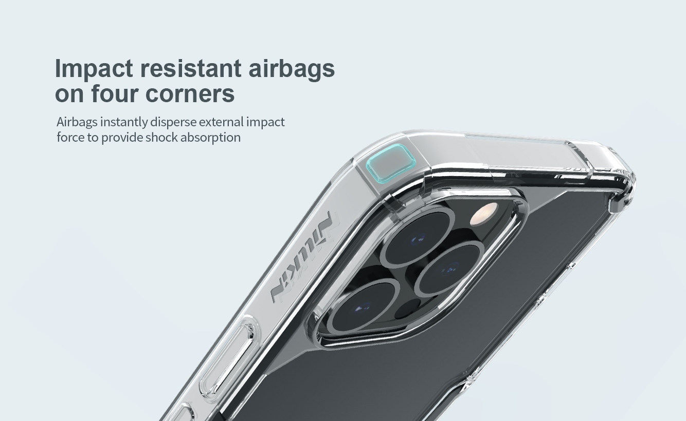 Ốp Điện Thoại NILLKIN TPU Trong Suốt Dành Cho iPhone 14 Pro Max/ 13 Pro Max Siêu Mỏng - Hàng Nhập Khẩu