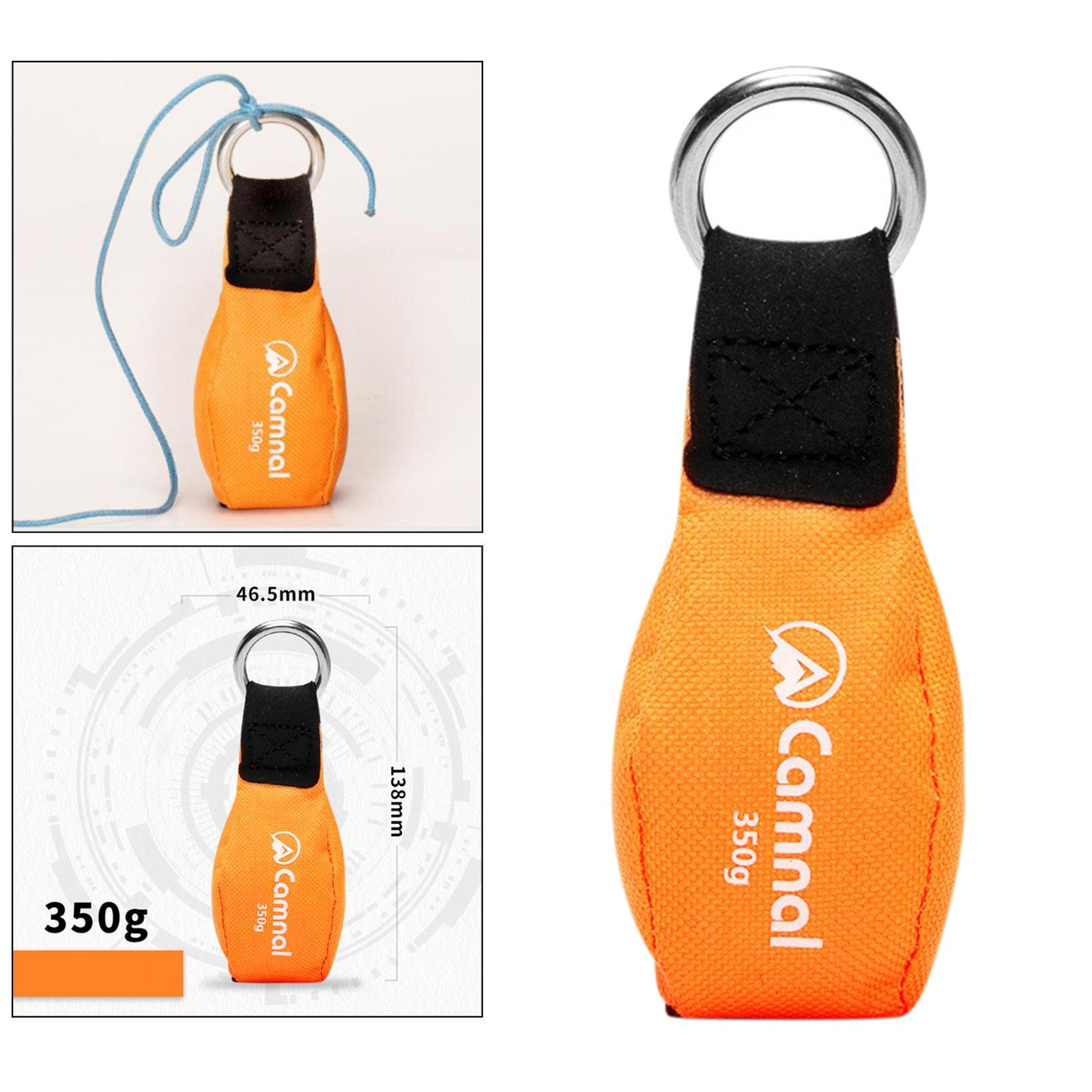 Arborist Weight Bag 12. for Tree Climbing Rope Rigging Equipments Orange