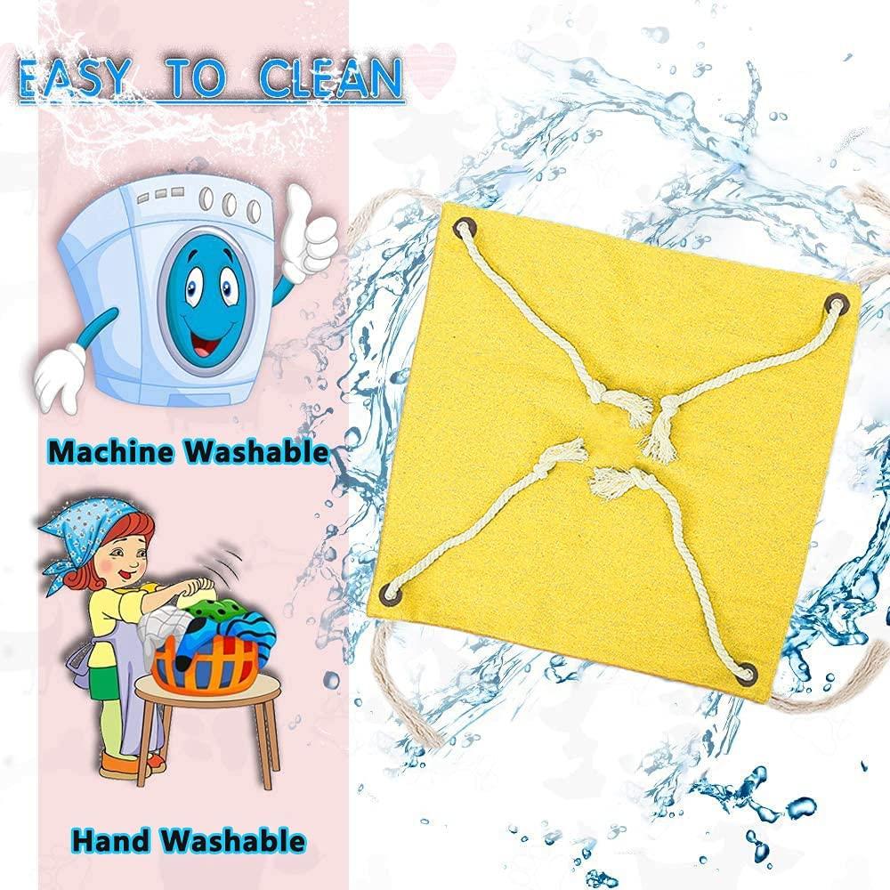 Hố cho mèo hơi thở, võng cho vải lanh bền cùng lớp, võng, tiện nghi, mực cho mèo thở, võng con thỏ, cân nặng đến 7kg