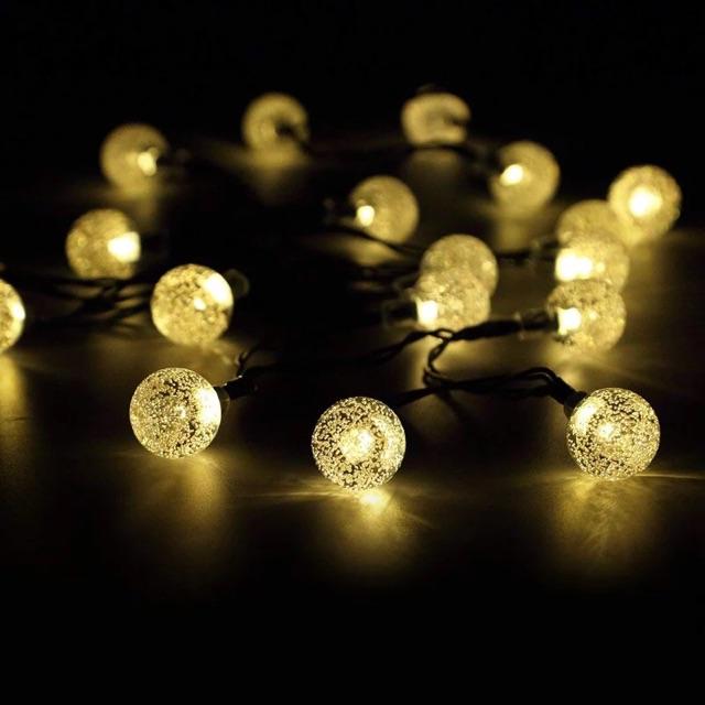 Dây đèn bi Cherry Ball Led bọt nước 10m