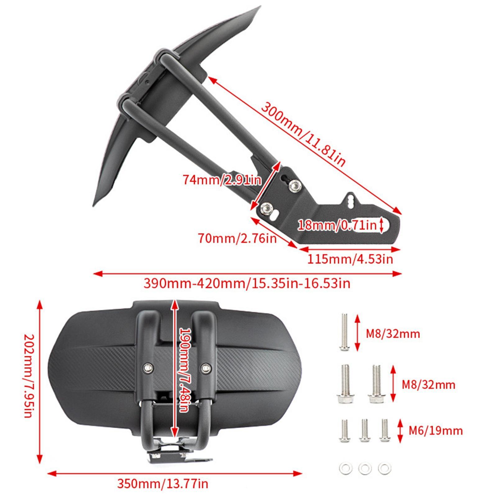 Motorcycle Rear Mudguard Protector  Guard Modification Parts