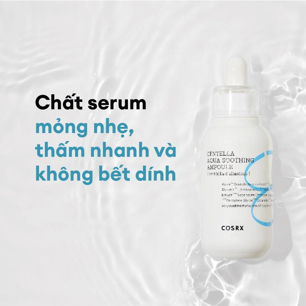 Tinh Chất Cấp Nước Và Dịu Da COSRX Hydrium Centella Aqua Soothing Ampoule 40ml
